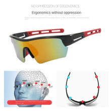 5 Stuks Outdoor Winddichte en Stofdichte Sportbrillen Fietszonnebrillen Unisex Mode Gekleurde Zonnebrillen G