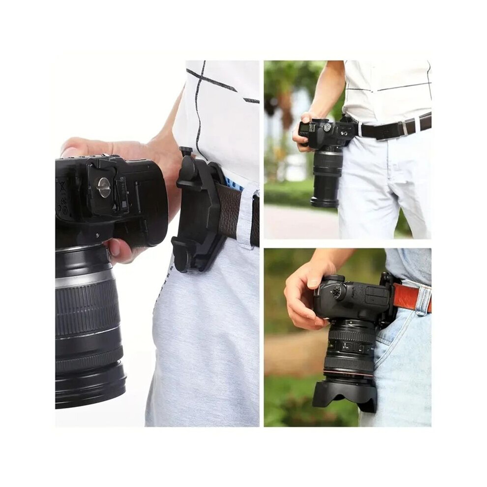 Camera Belt Clip Waist Camera Waist Buckle With Quick Release Camera Mount Adapter Compatible With / Camera 6034186098692