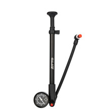 High Pressure Bike Shock Pump with Gauge 300PSI Aluminum Alloy Black