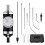 Coaxial Centering Indicator 0-0.15 in/0.0005 in Diameter Indicator Set Storage Box for Milling Machine Center TestDial 1