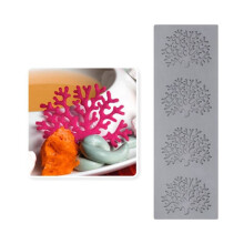 Molecular Cuisine Plating Silicone Mold 5-Pack Leaves Silicone Mold Fondant Mold Lace Mat Cake Mold