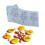Molecular Cuisine Plating Silikonform 5Er-Pack BläTter Silikonform Fondantform Spitzenmatte Kuchenform 5