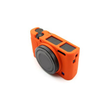 Silicone Protective Case for DCS-RX100 Series M3, M4, M5, M6, M7 - Soft, Scratchproof Camera Skin Cover Orange