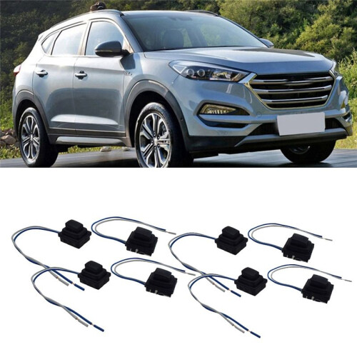 4 Pair Front Door Handle Small Button 82661-D3710 82651-D3710 for  Tucson 2016-2020 External Handle Pushbutton 2