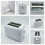 Kitchen Fully Automatic Breakfast Machine Toaster Bread Toaster Home Breakfast Toaster Heater Tool EU Plug 5
