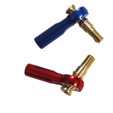M3 Metal Ballhead Posicionamento Puxar Haste 2mm Tirante Metal Ballhead Servo Link Haste M3/M2 T Modelo  Conexão Parte Azul