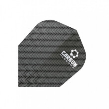 (One Size, Black) Harrows Dimplex Carbon Dart Flights (Pack Of 3)