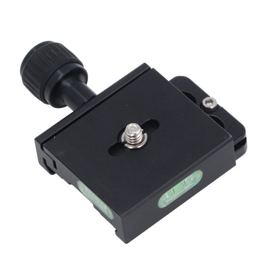 50mm Arca Quick Release Clamp with 3 Bubble Levels