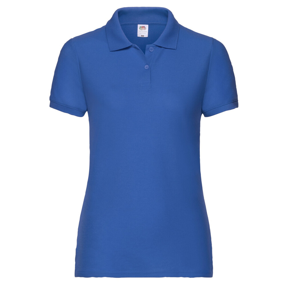 Fruit Of The Loom (S, Royal ) Womens/Ladies Polo Shirt Blue