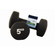 (5kg, Black) Fitness Mad Neoprene Dumbell Set (Pack Of 2)