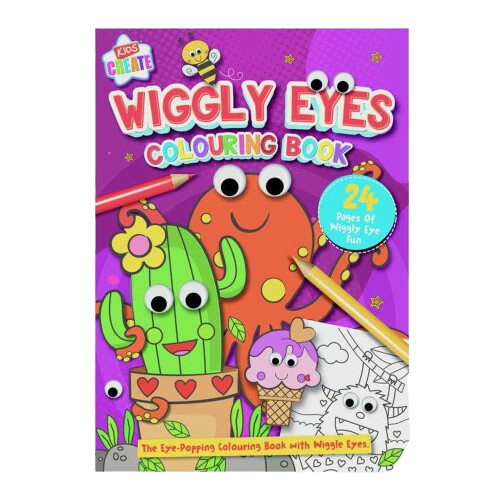 IG Design Googly Eyes Colouring Book