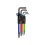 Bahco Bahco C1997lm/9p Metric Long Ball End Coloured Hex L-key Set, 9 Piece 2