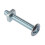 Forgefix Forgefix Roofing Bolts & Square Nuts, Zp 1