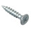 Forgefix Forgefix Multi-purpose Screws, Pozi, Csk, Zp 1