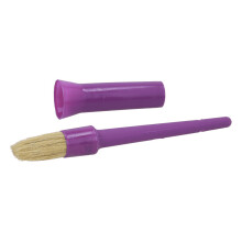 (One Size, Purple) Ezi-Groom Plastic Horse Hoof Oil Brush