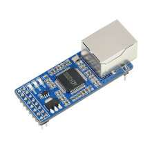 Waveshare 2-CH UART to ETH Ethernet Converter Serial Port Transparent Transmission Module Supports RS485 Auto Switching