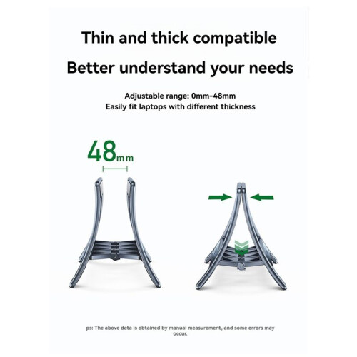 Vertical Laptop Stand Universal Desktop Stand Laptap Dock for Foldable Tablet Support Holder Silver 2