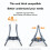 Vertical Laptop Stand Universal Desktop Stand Laptap Dock for Foldable Tablet Support Holder Silver 4