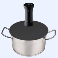 Tapa Sous Vide para CoccióN de PrecisióN Olla de 11 Pulgadas Que Conserva la Humedad y el Sabor con una Olla de PrecisióN Sous Vide