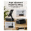 2-in-1 Cell Phone Stand with Wireless  Speaker, Foldable  Audio Bracket for Home Office 3