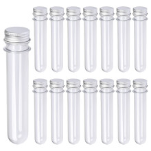 30 STUKS 40ML Plastic Reageerbuisjes met Schroefdop Herbruikbare Transparante Container Buizen Transparante Reageerbuis