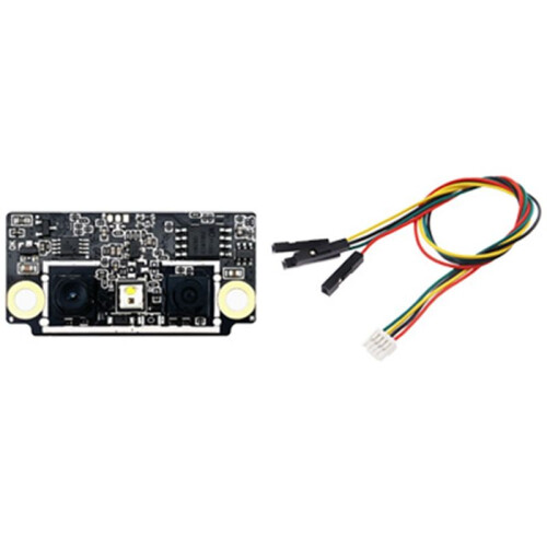 Access Face Recognition Module with Binocular Camera 4 PIN Cable AI Live Body Detection Serial Communication