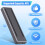 M.2 SSD HDD Enclosure NVMe HDD Enclosure RGB Cool Light Multi-Function Convenient HDD Enclosure 2