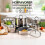 Houszy Stainless Steel Non-Stick Cookware Set 6