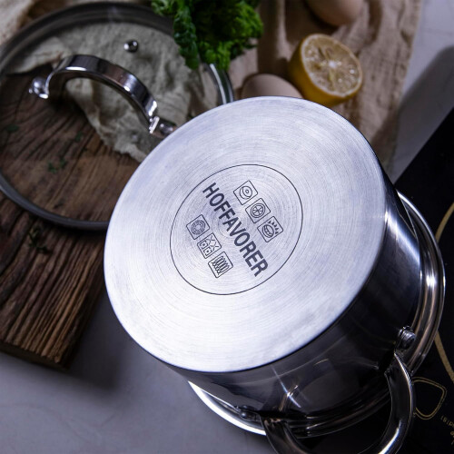 Houszy Stainless Steel Non-Stick Cookware Set 1