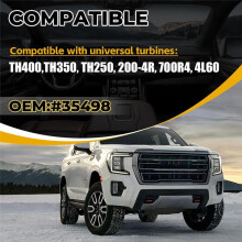 35498 Automatic Transmission Shifter Cable Bracket Kit for Turbo TH250 TH350 TH400 200-4R 700R4 4L60E 4L80E