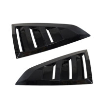 Rear Window Louvers Trim Cover for Mustang 2024 2025 Windshield Scoop Cover Side Window Louver