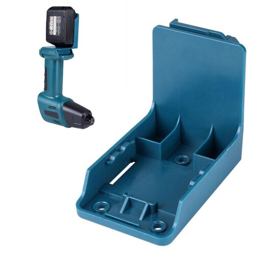 5PCS Power Tools Battery Mount Holder 2 in 1 Tool Holder for  Battery Tool Storage Rack Bracket with Screws DIY 1