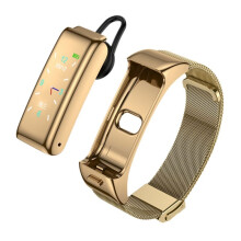 Pulseira Esportiva Inteligente com Fone de Ouvido , Tela Colorida, Monitoramento Esportivo, Chamada Multifuncional, 2 em 1, Relógio