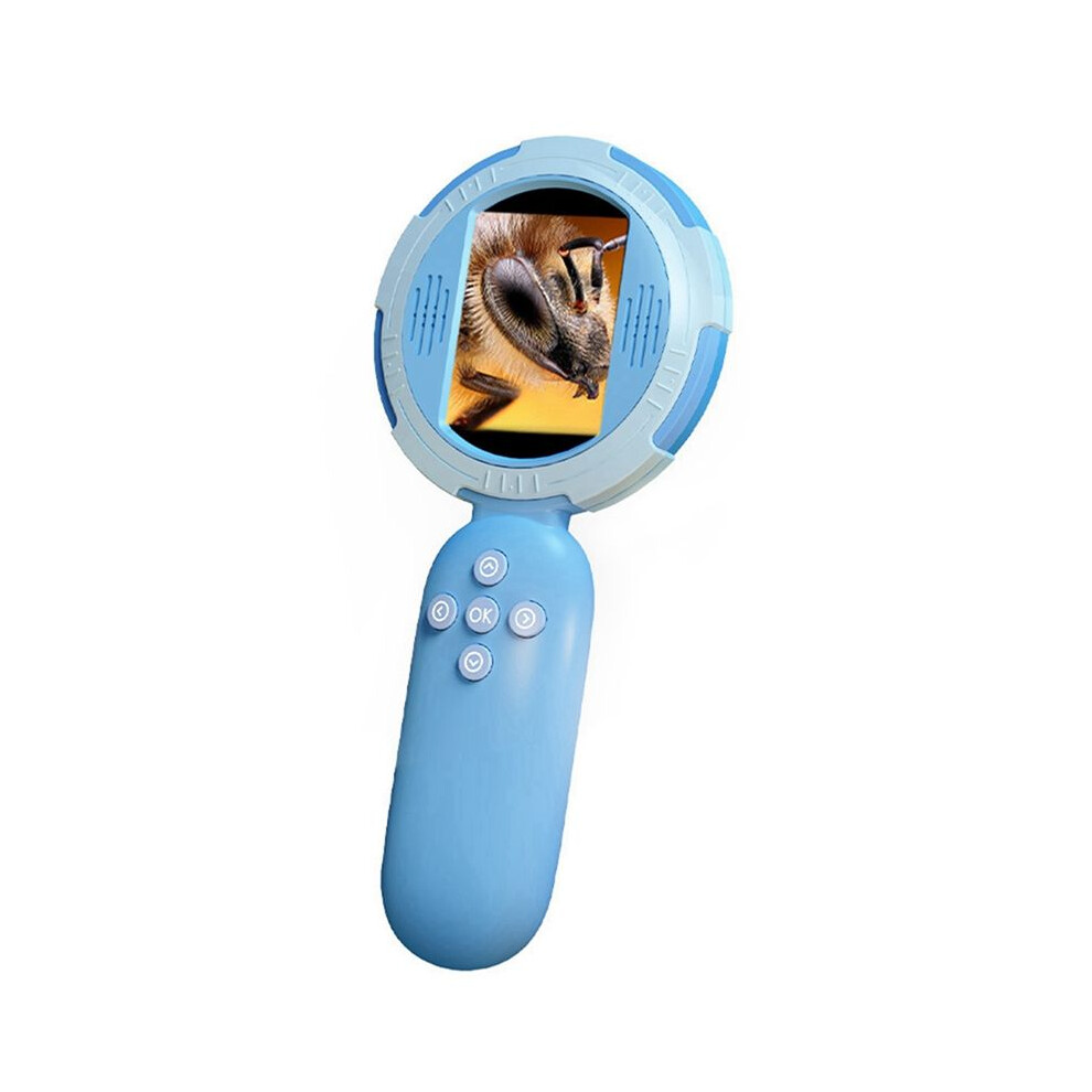 Digital Microscope With 2Inch Ips Screen 100X Pocket Magnifying Glass With Light For Adults Coin Magnifier With 8 Leds 4714008720643