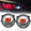 Devil Eye LED Headlight Kit Car Dynamic Lights 12v with Remote Control Control Eyes Retrofit Kits Headlight Assembly 3