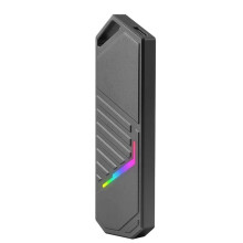 Dual Protocol M2 SSD Case NVMe USB 3.1 Type C Gen2 10Gbps Enclosure Aluminum Alloy M.2 NVMe Hard Drive Box 2230 2242