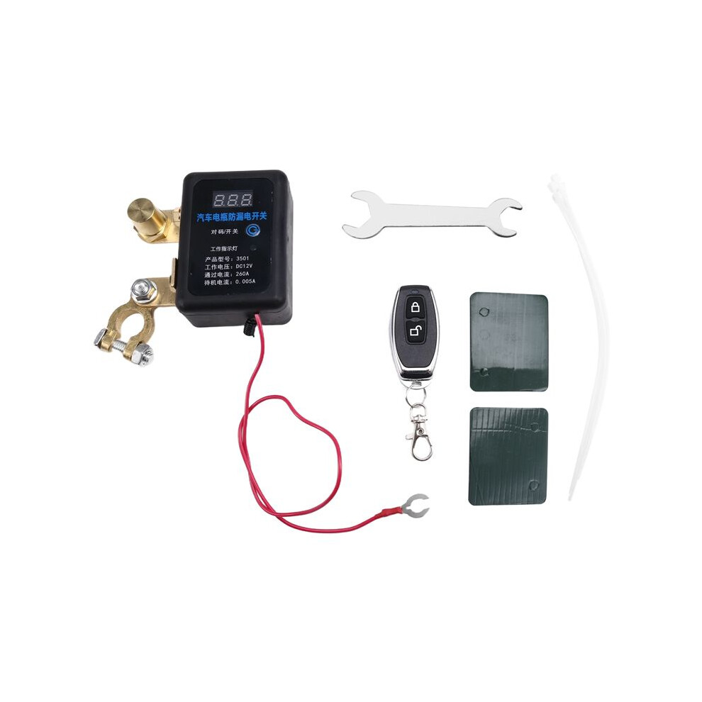 12V Remote Battery Disconnect Automatic Power Shut Off Car Remote Battery Cut Off For Car Truck Suv Light 6032010340887