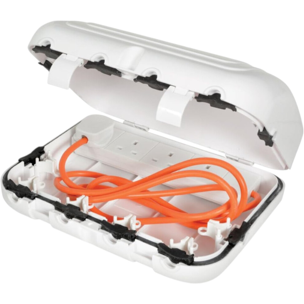 Mercury Ip64 Outdoor 4-Gang 2M Extension Lead 5061059559890