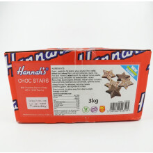 3kg Hannahs Chocolate Starz Bulk Bag Retro Milk Chocolate Sweets