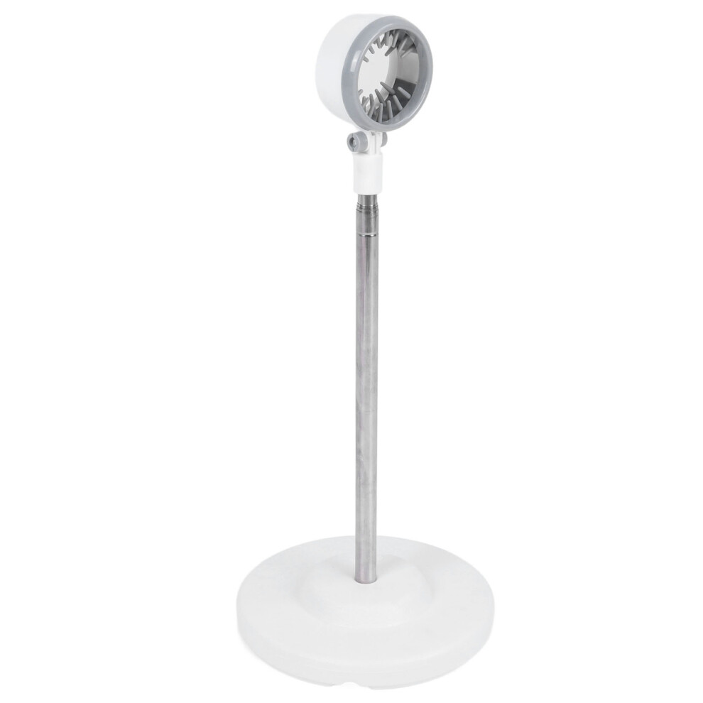 Pet Grooming Hair Dryer Stand 55.1in Adjustable ABS Stainless Steel