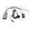 Car  5.0 Aux Cable Microphone Handsfree Mobile Phone Free Calling Adapter for- E60 E63 E87 E88 E81 E82 E90 1