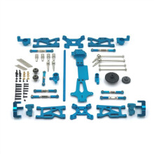 För 144001 144002 144010 1/14 RC Car Metal Upgrade Parts Kit Drivaxel Svängarm Modifieringstillbehör,Färg 2