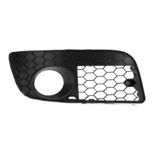 1Set Fog Light Foglamps with Cover Honeycomb Mesh Grilles for MK5 GLI 2006-2009