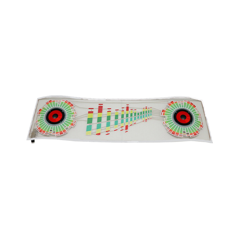 Car Windshield Led Sound Activated Equalizer Neon El Music Rhythm Flash Lamp Sticker Styling With Control Box Light 6033588845088