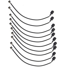 10 PièCes SéRies C001109 Indicateur D'Usure des Plaquettes de Frein Contact D'Avertissement de Fil pour Quattroporte