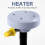 Heater Fuel Dosing Pump Damper Kit Replacement for Webasto 478814 5
