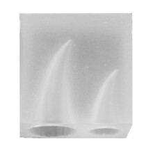 Devil Horn Silicone Mold Animal Horn Pendants Jewelry Making UV Resin Molds Dome Cabochon Epoxy Resin Molds
