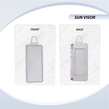 Car Sun Visor Shield Shade Board Mirror Cover Replacement for S Class W220 1998-2005 Gray Right Side