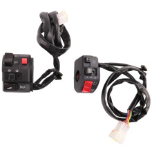 Interruptores de Controle do GuidãO da Motocicleta ATV de 7/8 Polegadas 22Mm para a Esquerda e Direita para a Buzina, Sinal de Neblina, Luz de