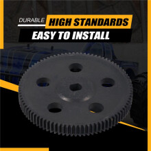Metal Spur Gear 87T para PeçAs de AtualizaçãO HSP RGT E86100 180024 RC 1/10 Rock Crawler 94180 86100,Preto